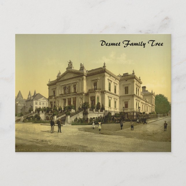 The Baths, Spa, Belgium Postcard (Front)