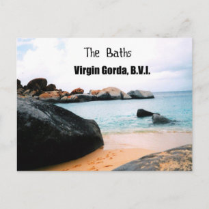 The Baths, Virgin Gorda B.V.I. Postcard