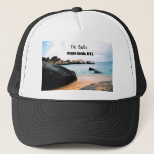 The Baths, Virgin Gorda B.V.I. Trucker Hat