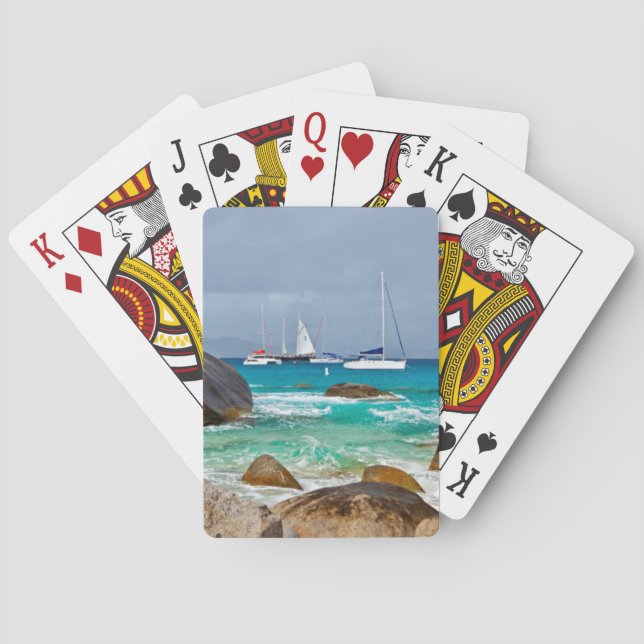 The Baths, Virgin Gorda, British Virgin Islands Playing Cards (Back)