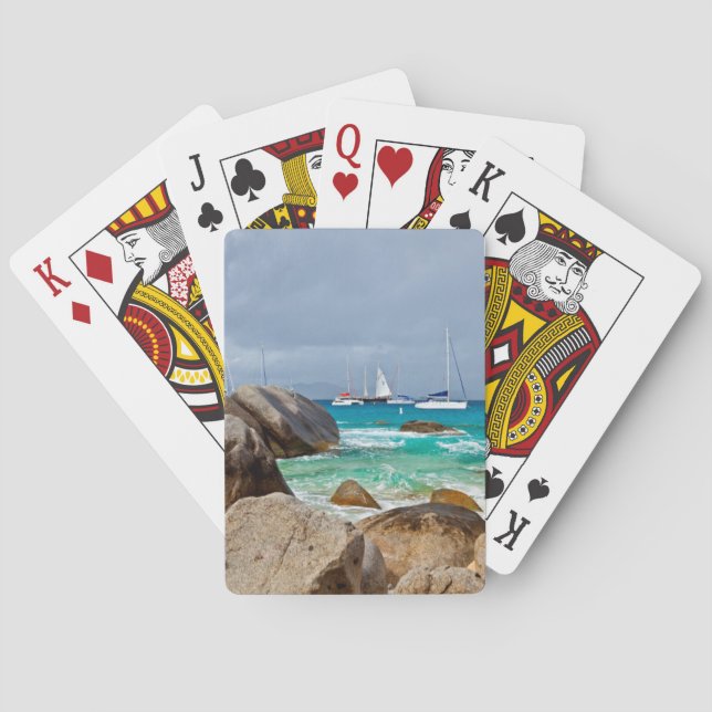 The Baths, Virgin Gorda, British Virgin Islands Playing Cards (Back)
