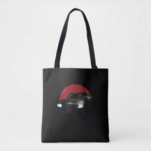 The Batman & Batmobile Graphic Tote Bag