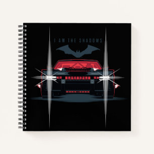 The Batman Batmobile - I Am The Shadows Notebook