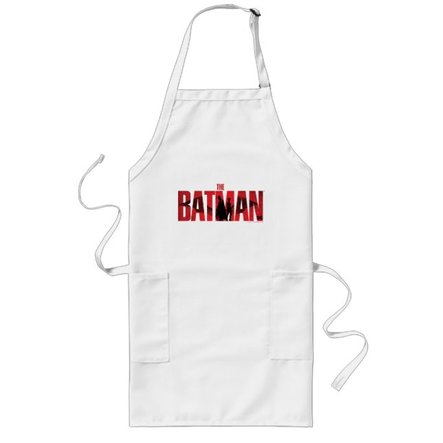 The Batman & Catwoman Logo Long Apron (Front)
