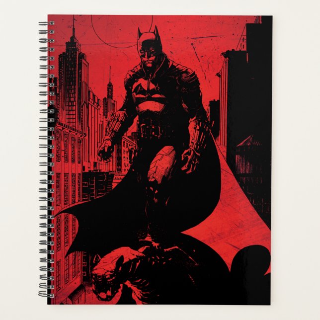 The Batman Comic Book Illustration Planner (Front)