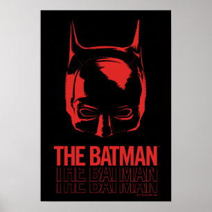 The Batman Cowl Logo Poster