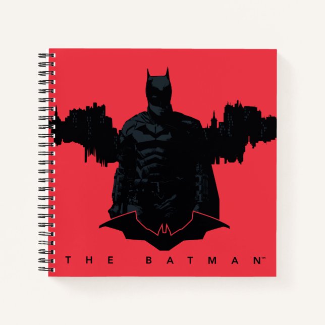 The Batman Gotham Silhouette Notebook (Front)
