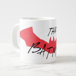 The Batman Handwritten Bat Logo Large Coffee Mug