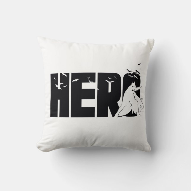The Batman "Hero" Graphic Cushion (Front)