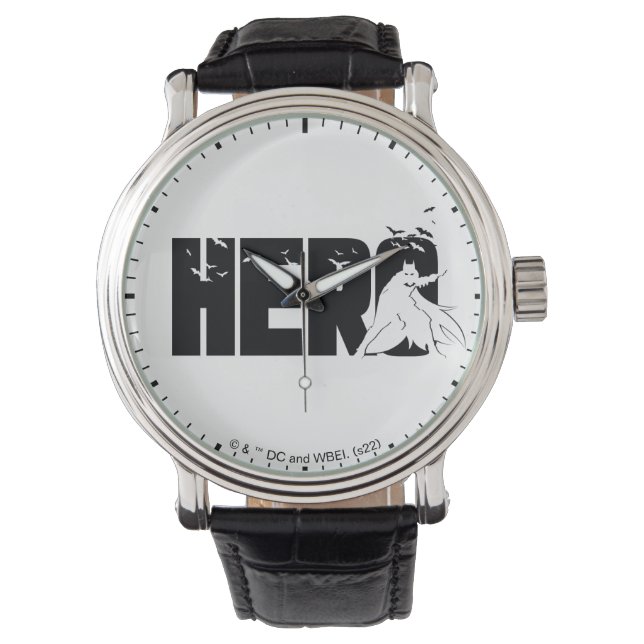 The Batman "Hero" Graphic Watch (Front)