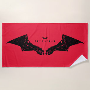 The Batman Mechanical Bat Wings Beach Towel