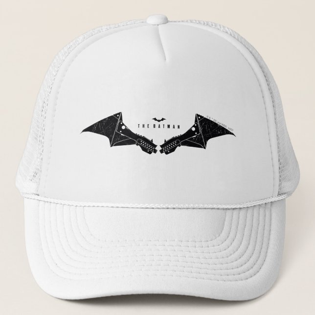 The Batman Mechanical Bat Wings Trucker Hat (Front)