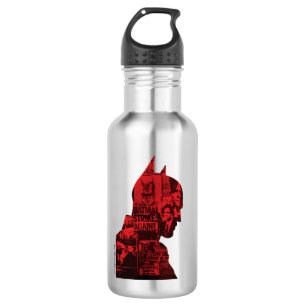The Batman Newspaper Silhouette 532 Ml Water Bottle