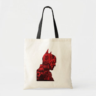 The Batman Newspaper Silhouette Tote Bag