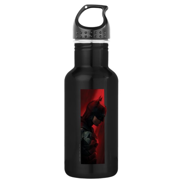 The Batman Red Bar Profile 532 Ml Water Bottle (Front)