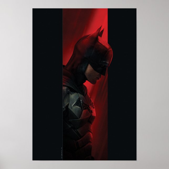 The Batman Red Bar Profile Poster (Front)