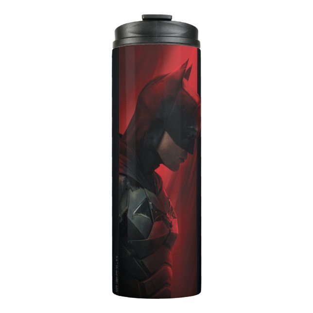 The Batman Red Bar Profile Thermal Tumbler (Front)
