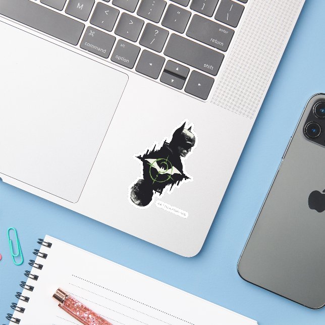 The Batman & The Riddler Dual Character Graphic (Laptop w/ iPhone)