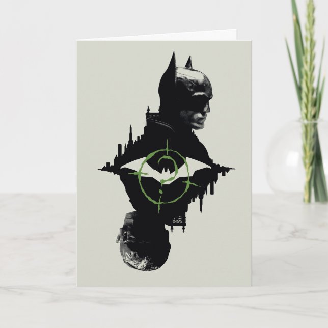 The Batman & The Riddler Dual Character Graphic Card (Front)