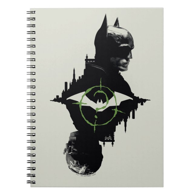 The Batman & The Riddler Dual Character Graphic Notebook (Front)
