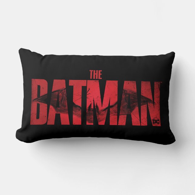 The Batman Theatrical Logo Lumbar Cushion (Front)