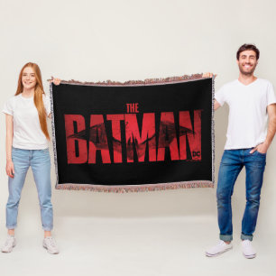 The Batman Theatrical Logo Throw Blanket