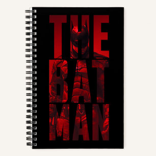 The Batman Typography Cutout Notebook