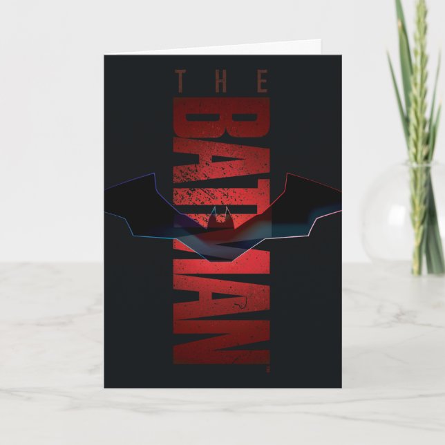The Batman Vertical Logo Card (Front)