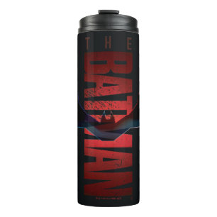 The Batman Vertical Logo Thermal Tumbler