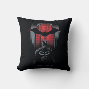 The Batman Window Pane Outline Cushion
