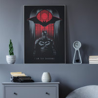The Batman Window Pane Outline