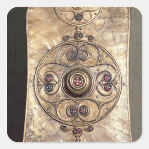 The Battersea Shield, c.350-50 BC Square Sticker
