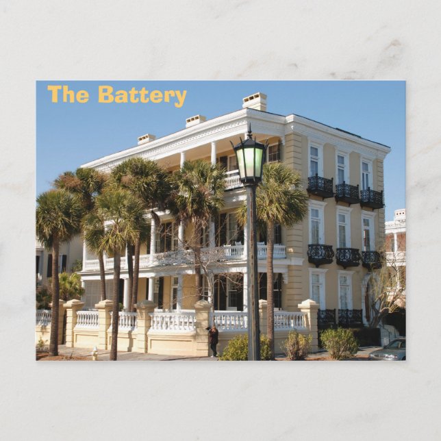 The Battery Postcard (Front)