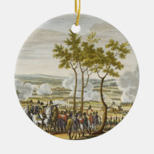 The Battle of Abensberg, 20 April 1809, engraved b Ceramic Tree Decoration