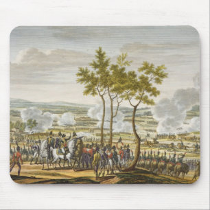 The Battle of Abensberg, 20 April 1809, engraved b Mouse Pad