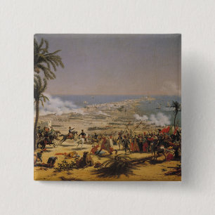The Battle of Aboukir, 25th July 1799 15 Cm Square Badge