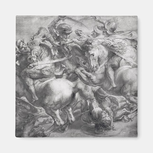 The Battle of Anghiari after Leonardo da Vinci Magnet (Front)
