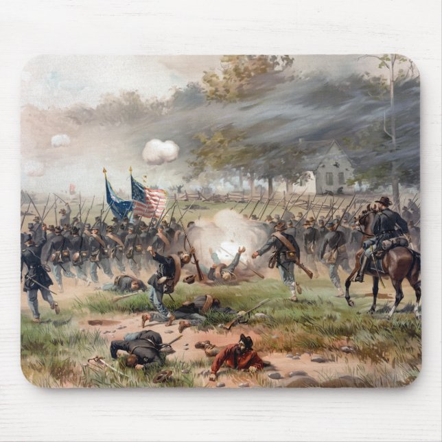 The Battle of Antietam -- Civil War Mouse Pad (Front)