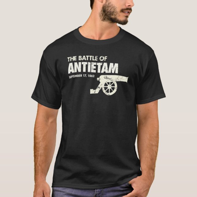 The Battle Of Antietam  Civil War T-Shirt (Front)