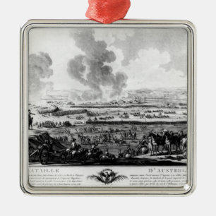 The Battle of Austerlitz, 2 December 1805 Metal Tree Decoration