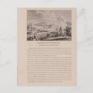 The Battle of Austerlitz, 2nd December 1805 Postcard