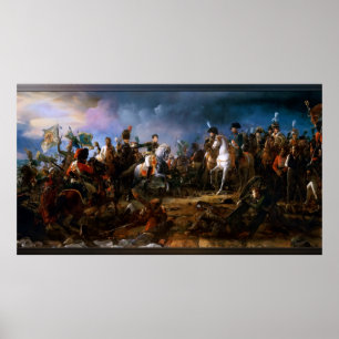 The Battle of Austerlitz by François Gérard Poster