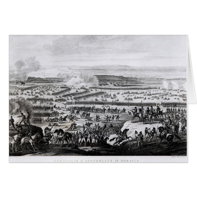 The Battle of Austerlitz in Moravia (Front Horizontal)