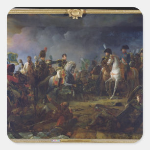 The Battle of Austerlitz Square Sticker