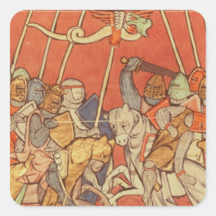 The Battle of Bedigran Square Sticker