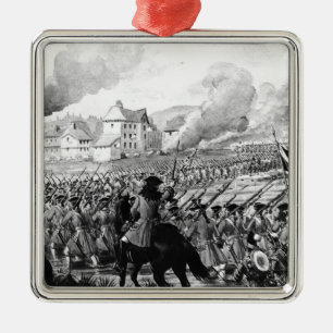 The Battle of Blenheim in 1704 Metal Ornament