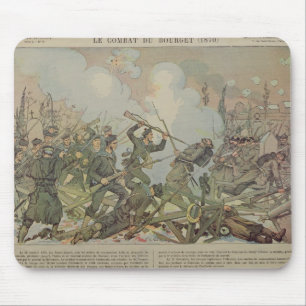 The Battle of Bourget , 1887 Mouse Pad