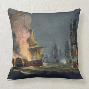 The Battle of Cabareta Point, July 12th 1801, engr Cushion
