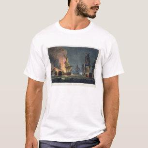 The Battle of Cabareta Point, July 12th 1801, engr T-Shirt