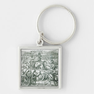 The Battle of Cajamarca, 1532 Key Ring